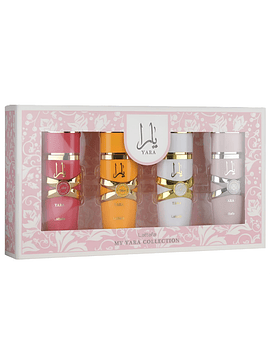 Estuche Lattafa Yara Candy + Yara Tous + Yara Moi + Yara Edp 25 Ml Mujer