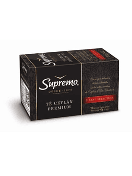 Te Supremo premium ceylan 20un