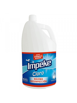 Impeke Cloro Concentrado 4 kilos 