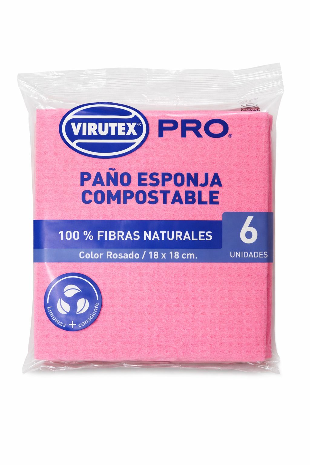 Paño esponja Virutex pro 6un