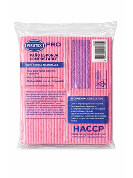 Paño esponja Virutex pro 6un