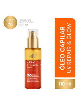 Dove Óleo Bifásico Uv Repair + Glow Ferúlico 110 Ml