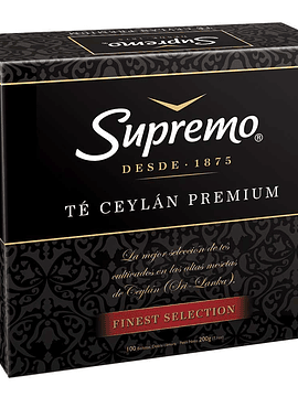 Te Supremo ceylan 100un