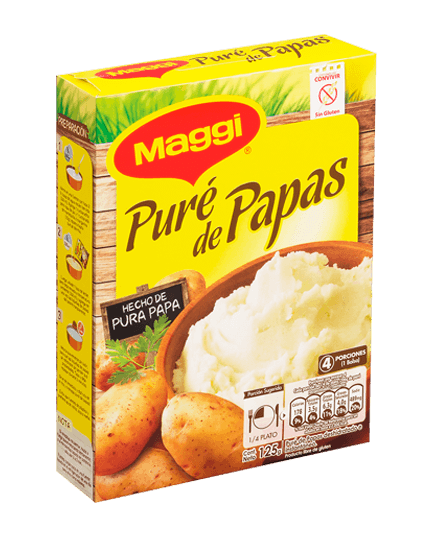 Pure papas 125G