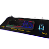 Mouse Pad Gaming RGB + Kit Teclado Y Mouse K33