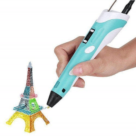 Bolígrafo de impresión 3D para niños. Bolígrafo 3D con pantalla LCD.  Bolígrafo de dibujo de arte