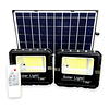 Panel Solar + 2 Focos Led 100w