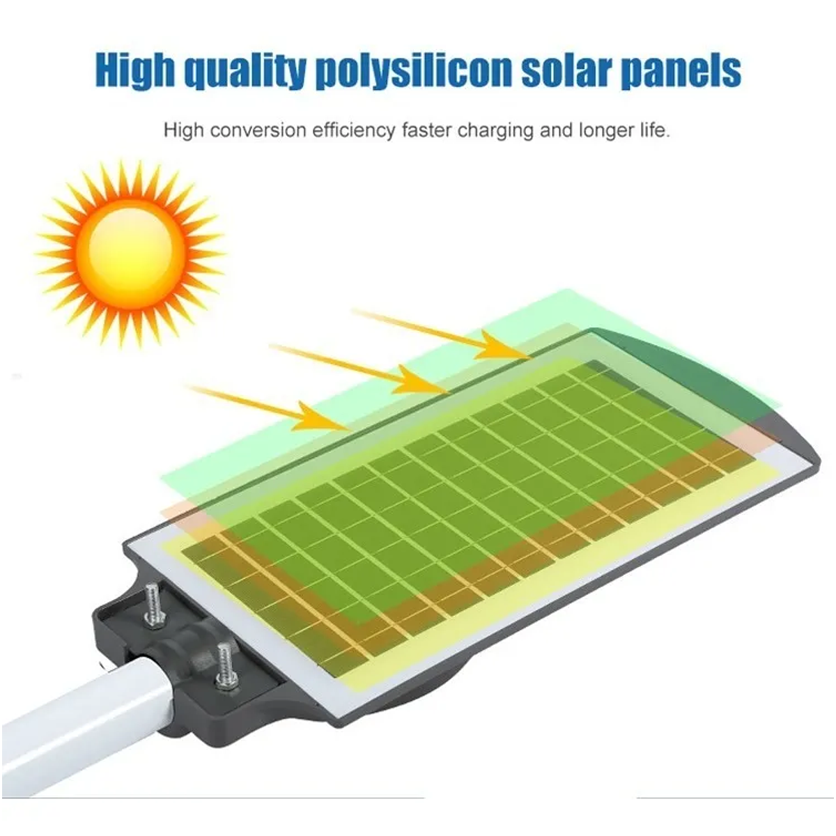 5 Foco Solar 120w Focos Solares Potentes Focos Led 120 Watts – Adkar