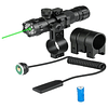 Mira Laser Scope Verde Puntero Táctico, Rifle Militar