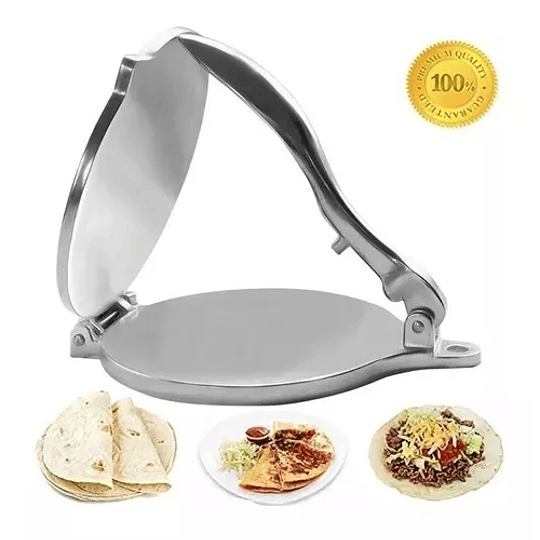 Prensa Para Tortillas 20cm Cocina Acero Inoxidable