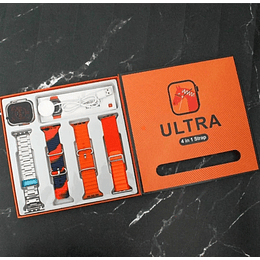 Reloj Ultra 4 En 1 Strap Naranja