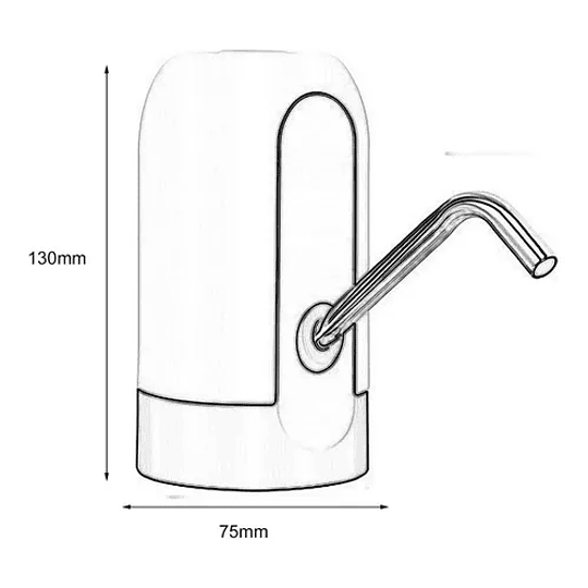 Dispensador De Agua Automático Recargable Usb