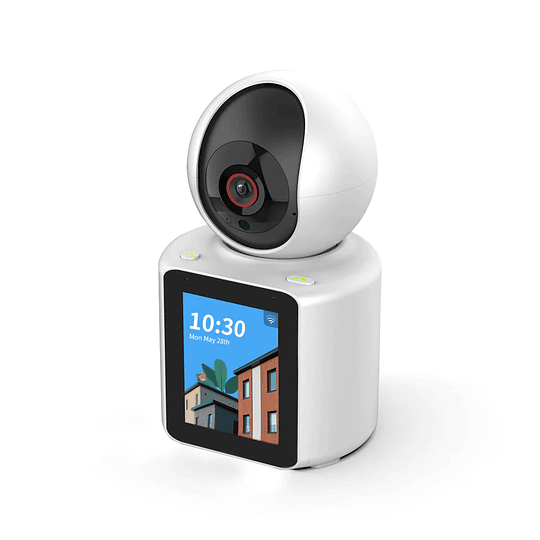 Cámara Inteligente 1080P Videollamada De Dos Vías/Visión 360/Detección De Movimiento WiFi CCTV De Seguridad IP Monitor De Bebé