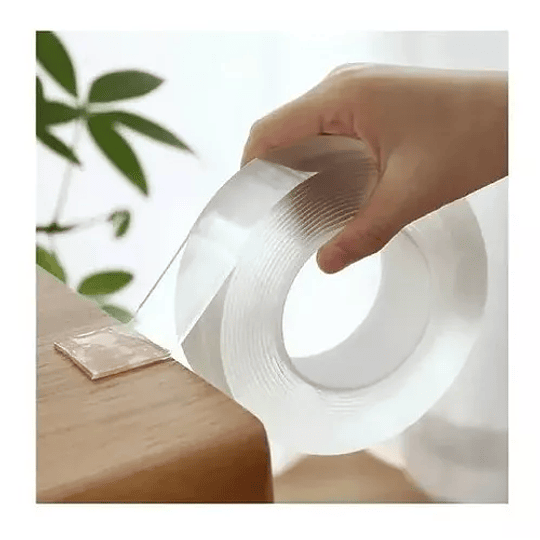 Cinta Silicona Adhesiva Doble Contacto Transparente Ivy Grip 3 M