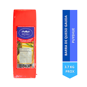 Barra De Queso Gauda Puyehue 