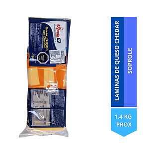 Barra de queso soprole laminado