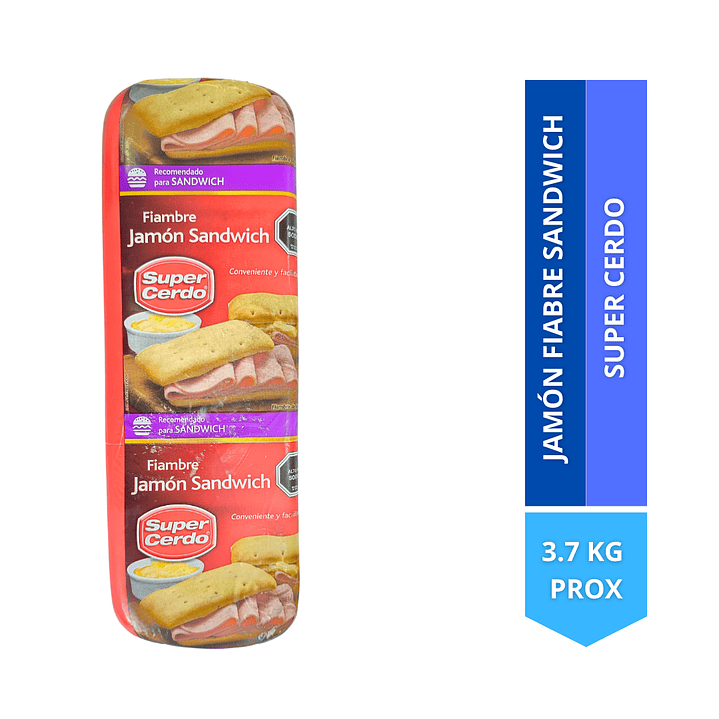 Barra De Jamón de Sándwich super cerdo   1