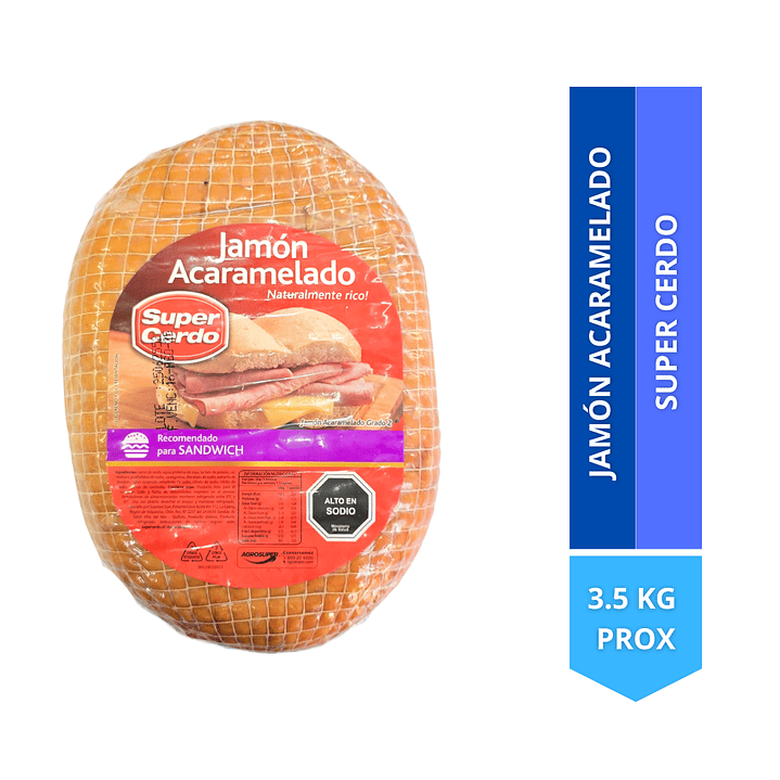 Barra De Jamón Acaramelado Super Cerdo 1