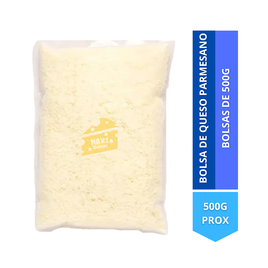 Queso madurado rallado bolsa de 500G  1