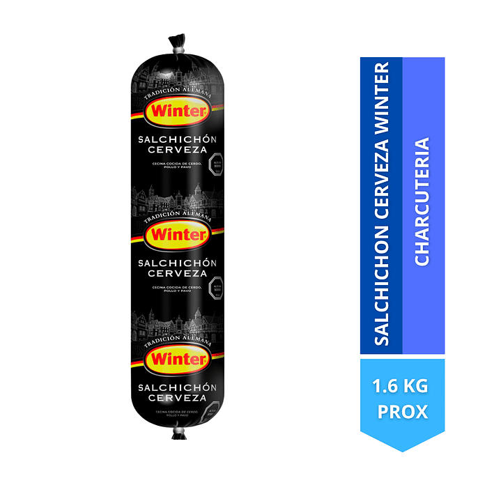 Barra  de Salchichón cerveza Winter 1