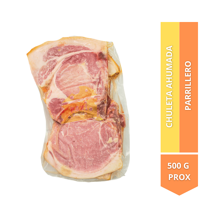 Chuleta ahumada con hueso 500G 1