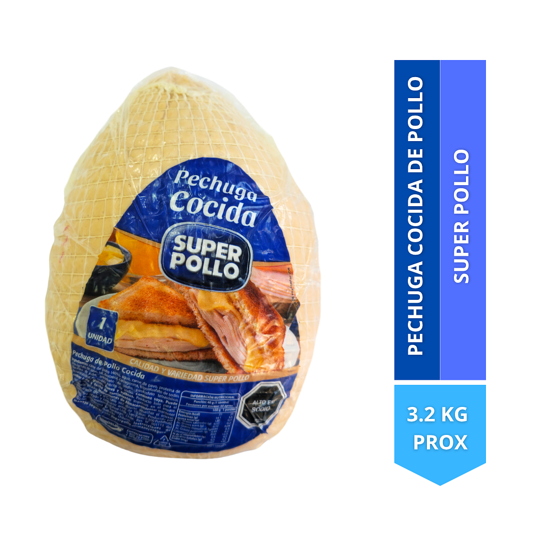 Pechuga cocida super pollo 1