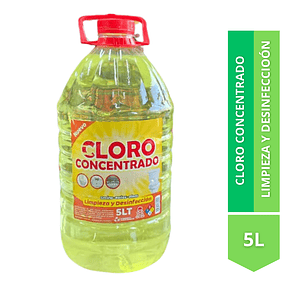 GARRAFA DE CLORO CONCENTRADO 5L 