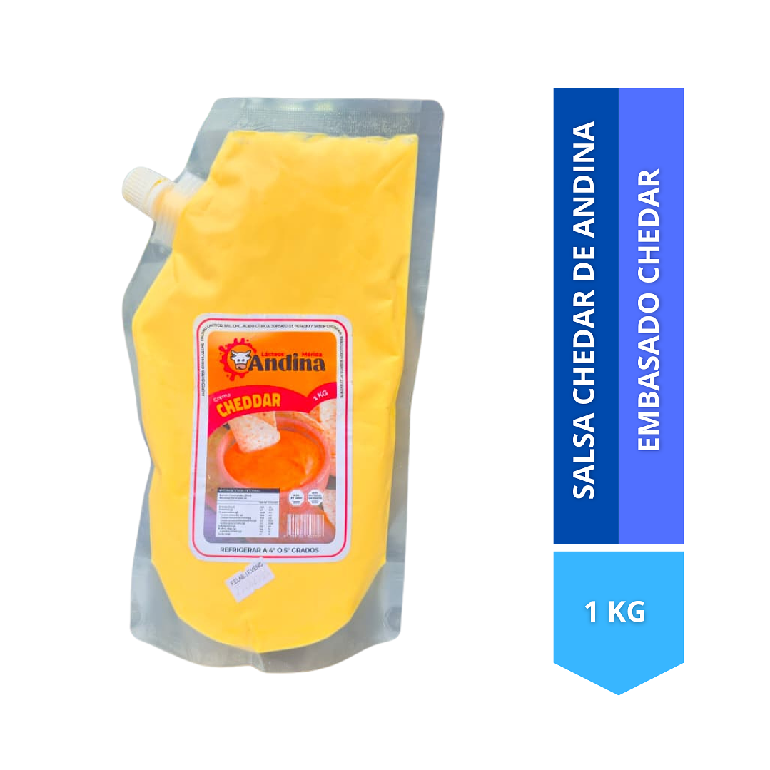 Nata cheddar embazado de 1 KG 1