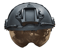 CASCO TÁCTICO CON VISERA