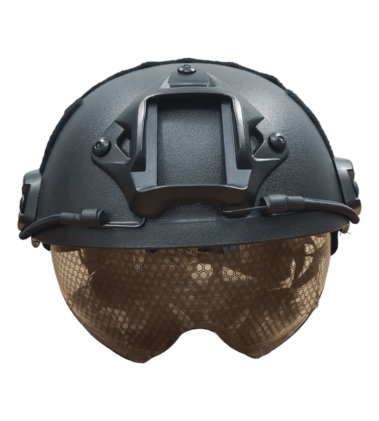 CASCO TÁCTICO CON VISERA