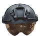 CASCO TÁCTICO CON VISERA