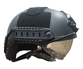 CASCO TÁCTICO CON VISERA