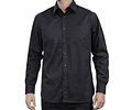 Camisa Trevira Negra Hombre