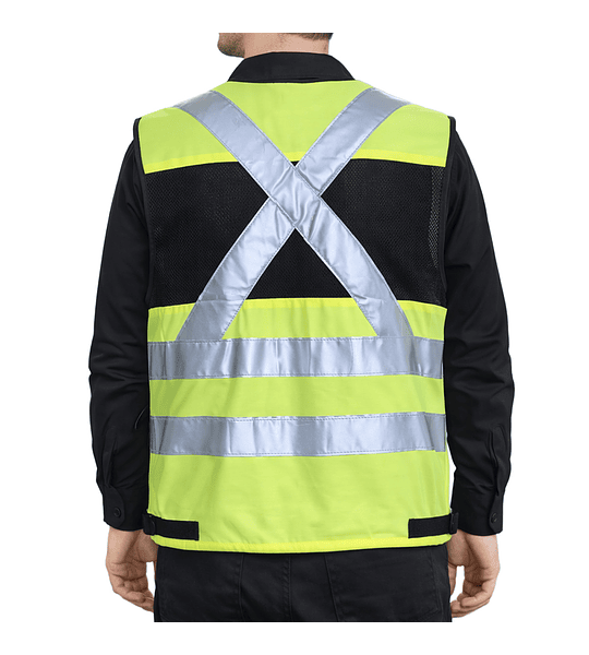 CHALECO GEÓLOGO MINERO AMARILLO