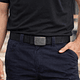 Cinturón de Lona Negro 