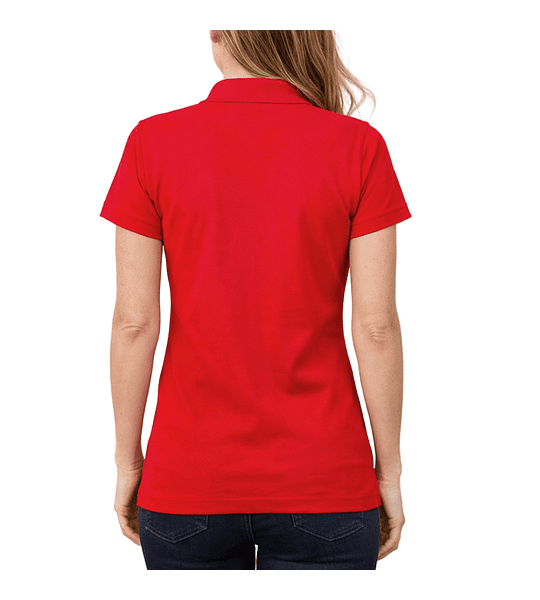 Polera Piqué Mujer Manga Corta