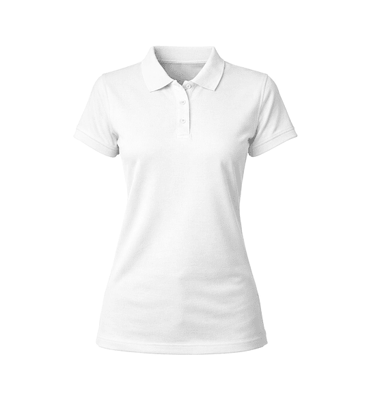 Polera Piqué Mujer Manga Corta