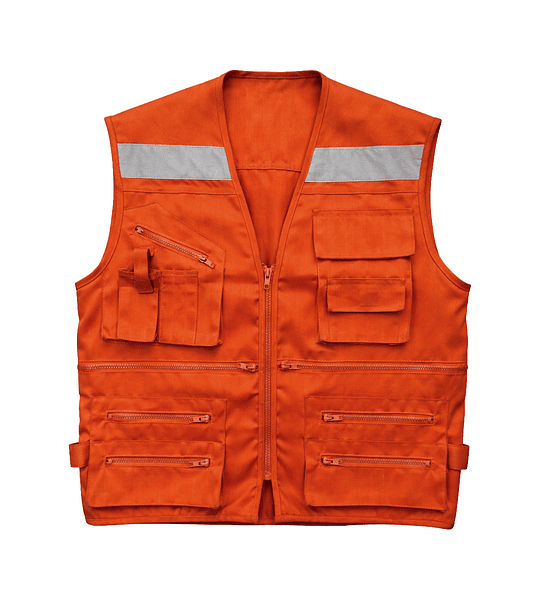 Chaleco Geólogo Gabardina con Bolsillos 