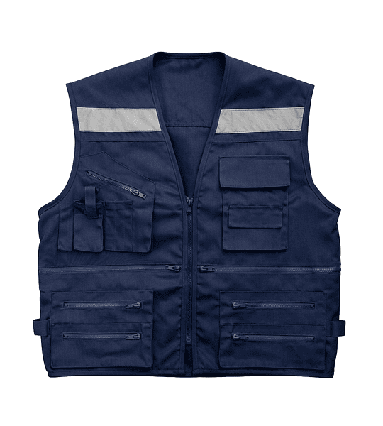 Chaleco Geólogo Gabardina con Bolsillos 