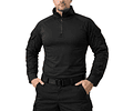 POLERA TÁCTICA MANGA LARGA NEGRA