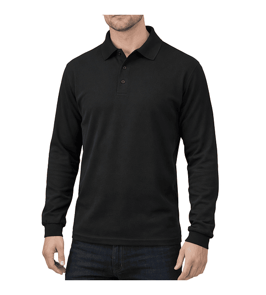 POLERA PIQUÉ VARÓN MANGA LARGA 
