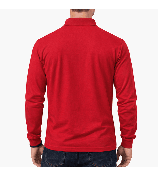 POLERA PIQUÉ VARÓN MANGA LARGA 