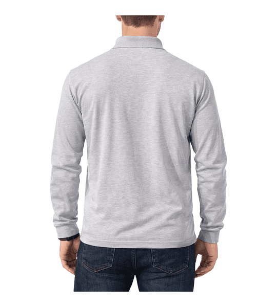 POLERA PIQUÉ VARÓN MANGA LARGA 