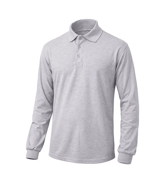 POLERA PIQUÉ VARÓN MANGA LARGA 