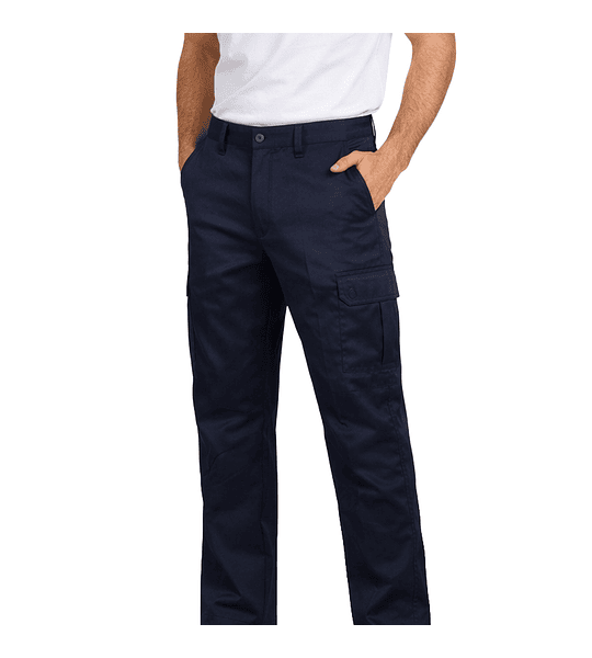 Pantalón Cargo Gabardina Hombre