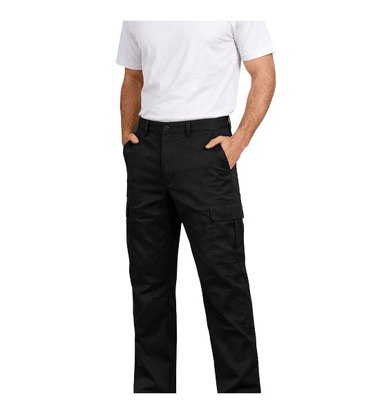 Pantalón Cargo Gabardina Hombre
