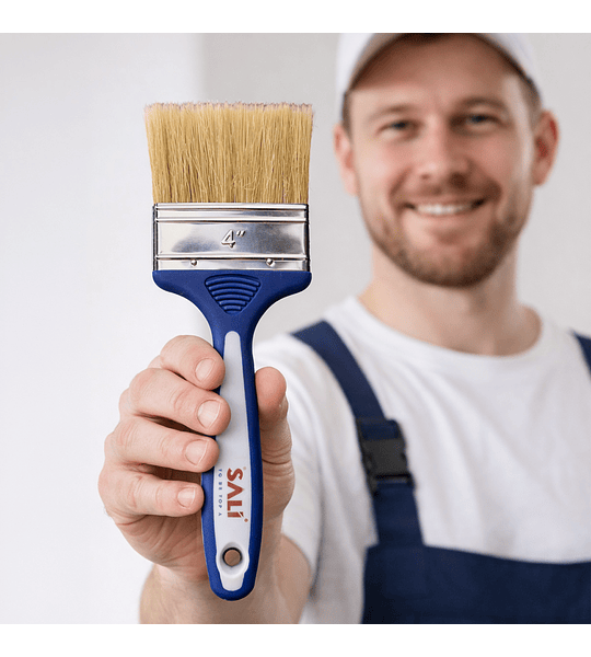 Brocha Mango Plástico 4" Sali