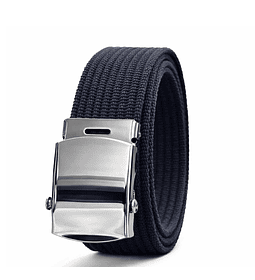 12 CINTURONES DE LONA AZUL