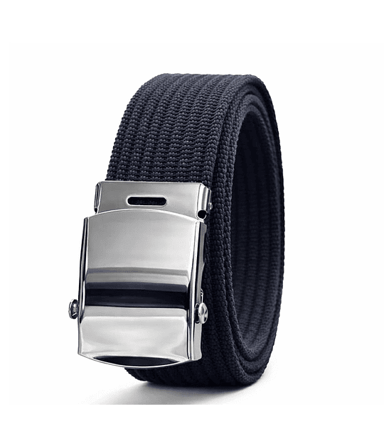 12 CINTURONES DE LONA AZUL