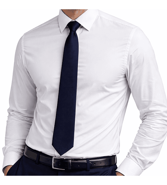 CORBATA LISA COLOR AZUL